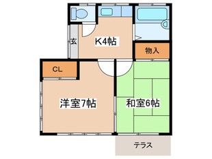 ヴィンテ－ジハウス拝島の物件間取画像